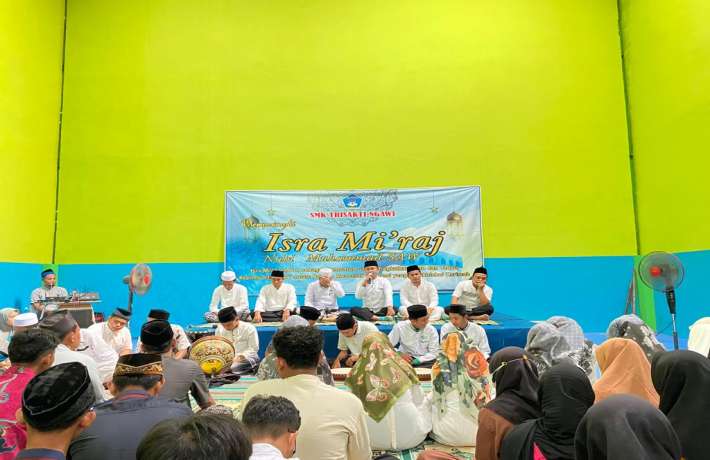 PERINGATAN ISRA` MI`RAJ NABI MUHAMMAD SAW SMK TRISAKTI NGAWI 