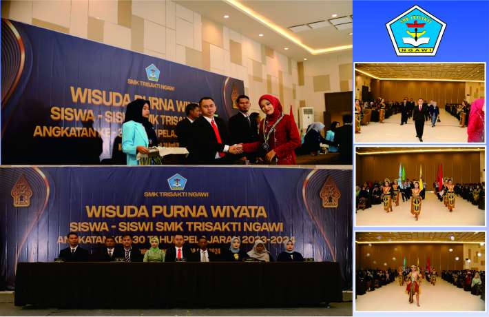 Pelepasan Dan Perisahan Siswa Kelas XII SMK Trisakti Ngawi